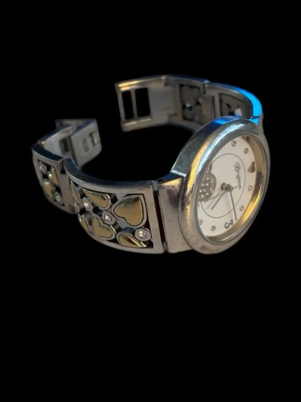Brighton Gramercy Park Watch Japan Movement Gold & Silver New Battery